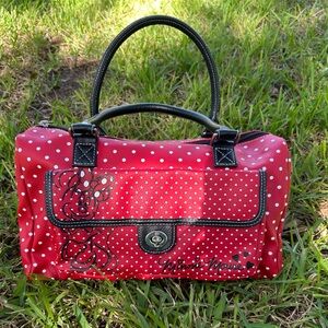 Disney Parks Red Polka Dot Minnie Mouse Handbag